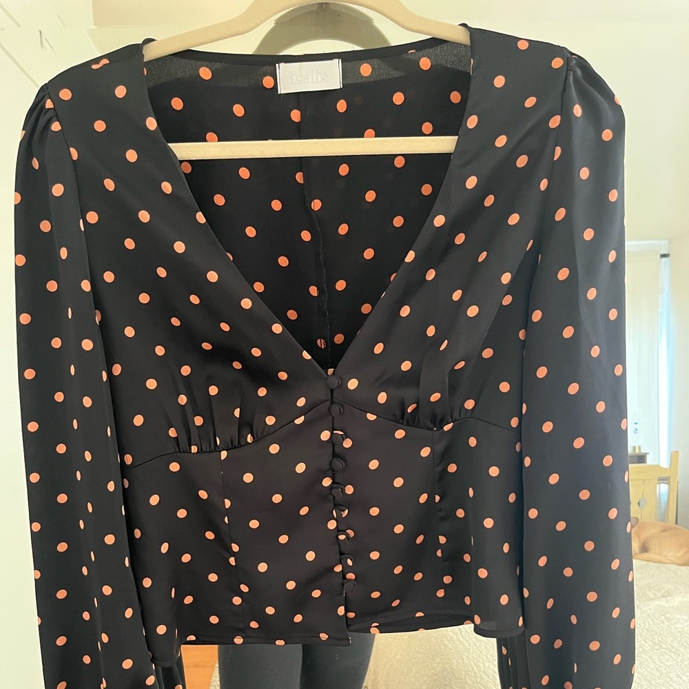 Isalis Polka Dot Blouse